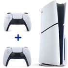 SONY COMPUTER ENTERTAINMENT Pack PS5 Standard : Console PS5 Standard (Modèle Slim) + Manette sans fil DualSense™ - Blanche I PS5 et PC