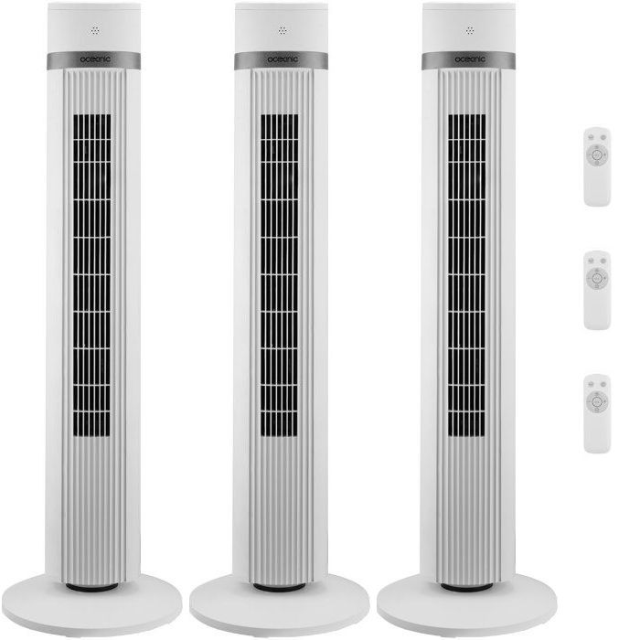 Ventilateur Colonne OCEANIC 45W – 3 Modes, 3 Vitesses, Oscillation 90° - vue 4