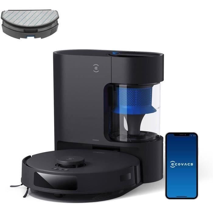 ECOVACS Aspirateur Robot DEEBOT N20 Pro Plus Robot Aspirateur Laveur 8000Pa avec vidange Automatique poussire Batterie 300 Min