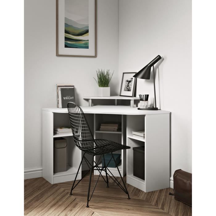 Bureau D Angle Bois Livraison Rapide Paiement 4x Cdiscount