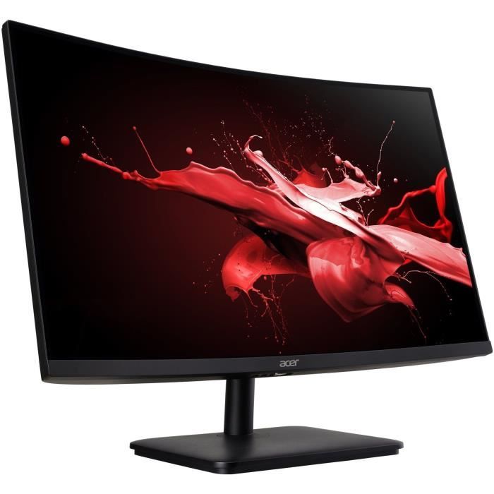 Ecran PC Gamer Incurvé – ACER ED270Xbiipx – 27 FHD – Dalle VA – 1 ms – 240 Hz – 2 x HDMI / DisplayPort