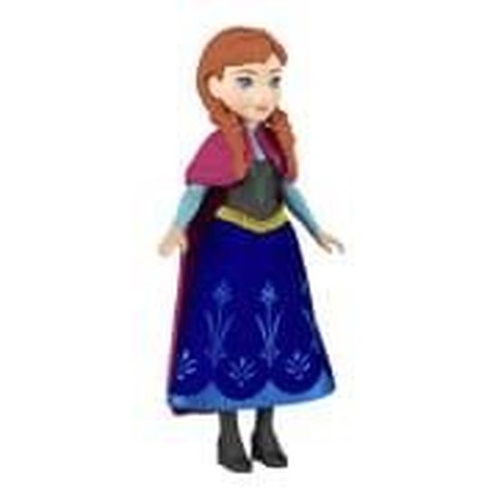 Disney La Reine des Neiges Mini-poupée articulée Anna avec tenue  emblématique jupe et cape amovibles et figurine du renne Sven, Jouet  Enfant, Dès 3