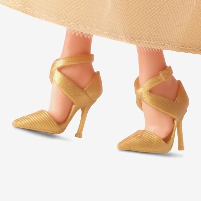 BARBIE Poupée Barbie Joyeux Noël 2020 blonde pas cher