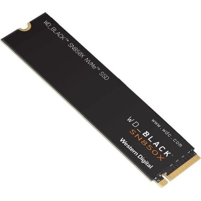 Western Digital SSD WD_Black SN850x 1To PCIe 4.0 x4 NVMe 