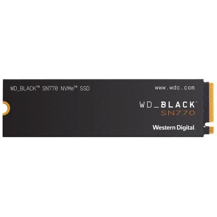 Disque SSD Interne - SN770 NVMe - WD_BLACK - 250 Go - M.2 2280 - WDS250G3X0E