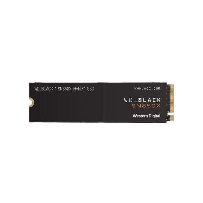 WESTERN DIGITAL Disque dur SN850X – NVME SSD – 4TB interne – format M2 – Noir