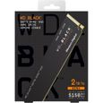 Disque SSD Interne - SN770 NVMe - WD_BLACK - 500 Go - M.2 2280 - WDS500G3X0E-3