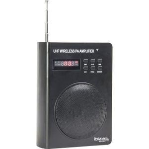 IBIZA SOUND PORT3-UHF Enceinte autonome compacte 40 w avec micro de tête uhf IBIZA SOUND PORT3-UHF Enceinte autonome compacte 40 w avec micro de tête uhf