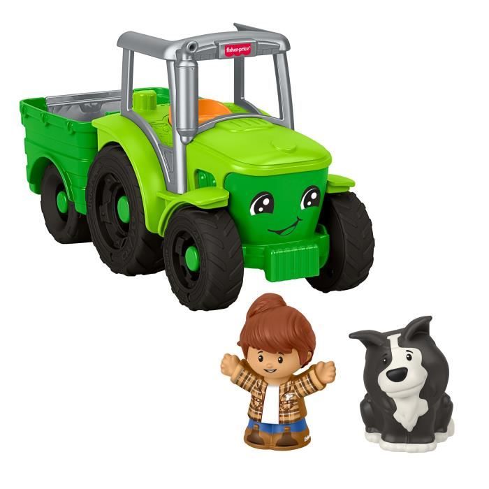 Fisher Price Little People Tracteur à pousser Véhicule musical Fisher Price JGX12