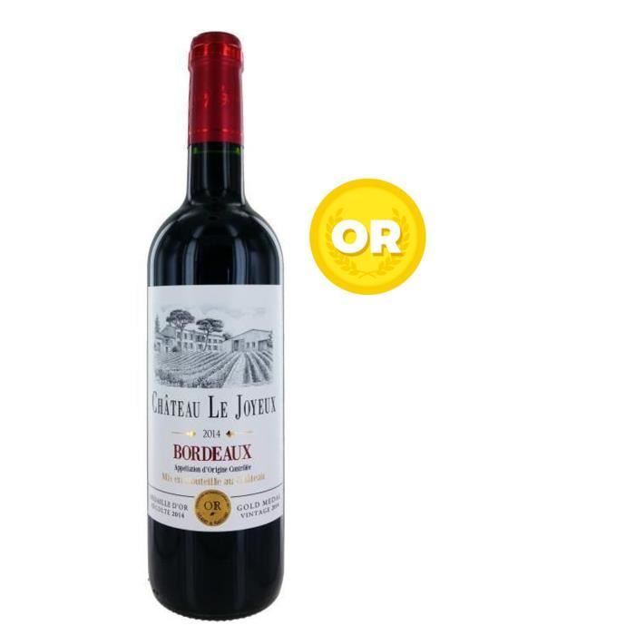 Chateau Le Joyeux 14 Bordeaux Vin Rouge De Bordeaux Achat Vente Vin Rouge Chat Le Joyeux Bordeaux 14 Cdiscount