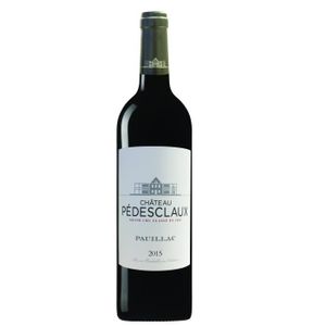 VIN ROUGE Château Pedesclaux 2015 Pauillac - Vin rouge de Bo