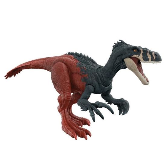 Figurine Jurassic World - MATTEL - Megaraptor Sonore - Articulé - 26cm - 4 ans et +