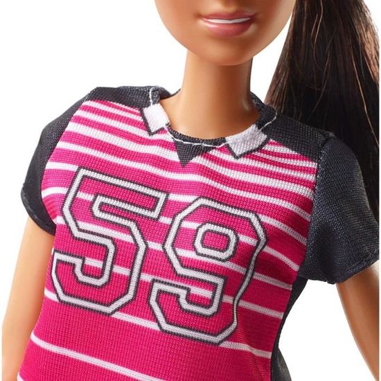 Barbie Metiers Footballeuse 60eme Anniversaire Poupee Mannequin Cdiscount Jeux Jouets