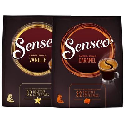 Café saveur caramel dosettes Senseo x32 - 222g