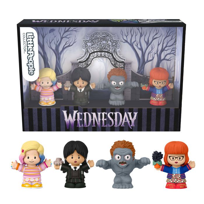 Little People Collector-Mercredi-Coffret 4 Figurines - 14ans+ - HWX46 ...