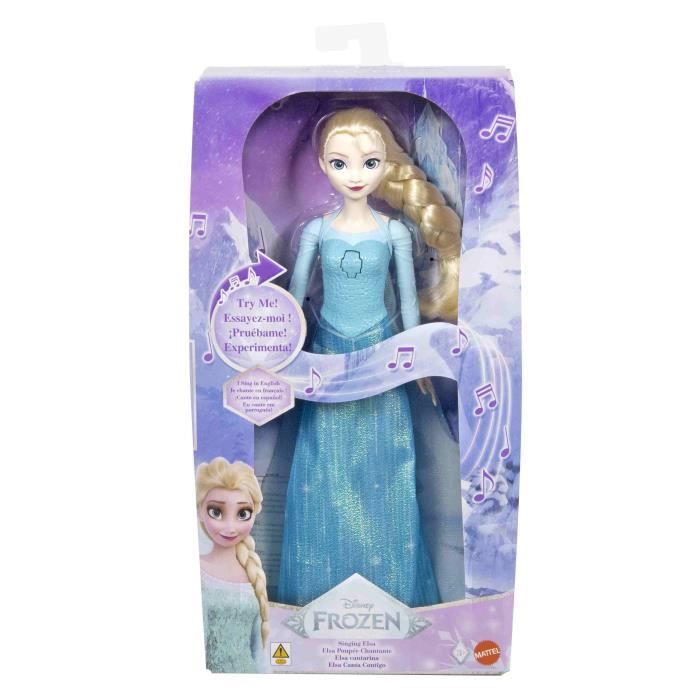 Poupée Mattel JDX48 – Elsa Chantante de La Reine des Neiges - vue 4