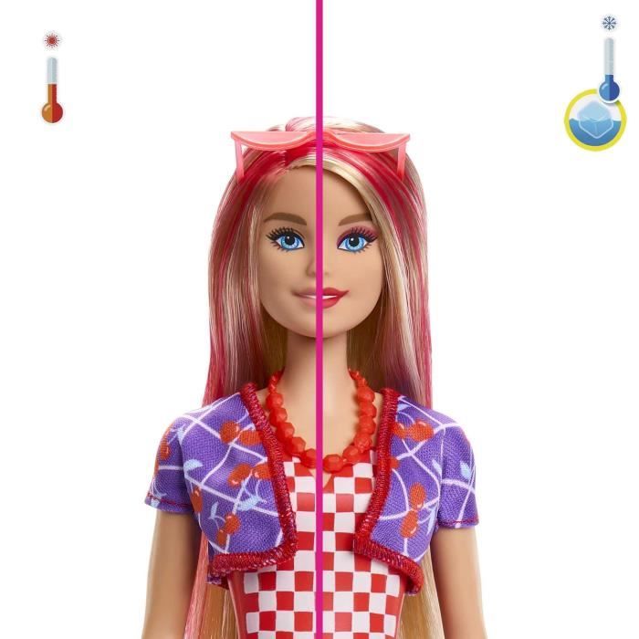 Poup e BARBIE ASST COLOR REVEAL FRUIT transformer 3 ans et