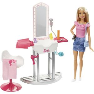 POUPÉE BARBIE - Barbie Salon de Coiffure - Coffret Mobili