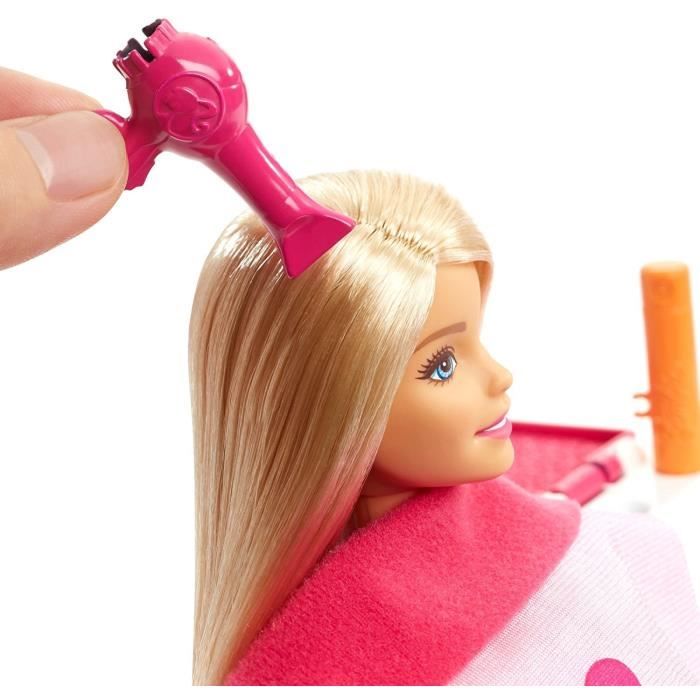 Barbie Poupée Et Salon De Coiffure