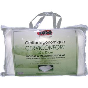 OREILLER DODO Oreiller 32 x 52 cm ergonomique Cerviconfort