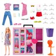 Barbie - Barbie Et Son Mega Dressing - Poupée - 3 ans et +-1