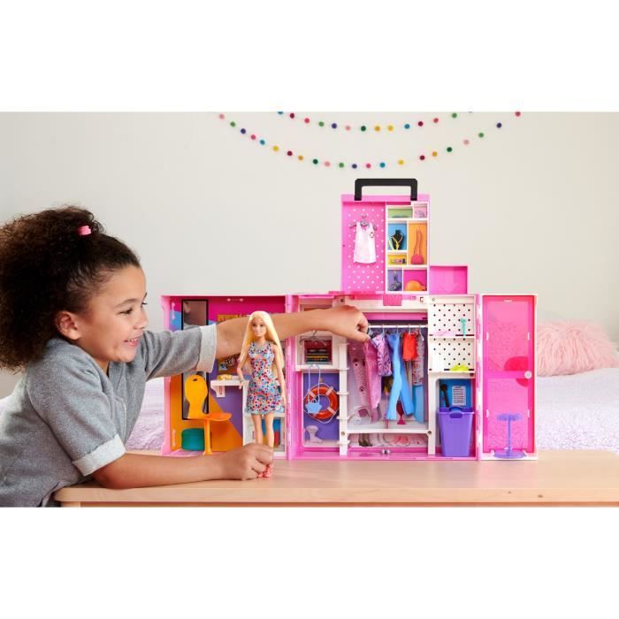 Barbie Barbie Et Son Mega Dressing Poup e 3 ans et