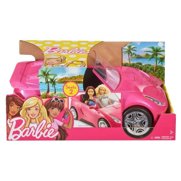 Barbie - Ensemble cabriolet rose Jouets avec télécommande