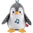 Peluche pingouin d'éveil - Fisher-Price - HNC10 - Jouet de bain-0