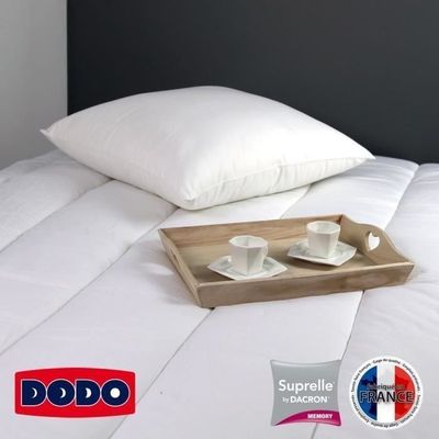 DODO Oreiller à Mémoire De Forme 50x70 Suprelle Memory - Maintien Cervical Fabriqué En France