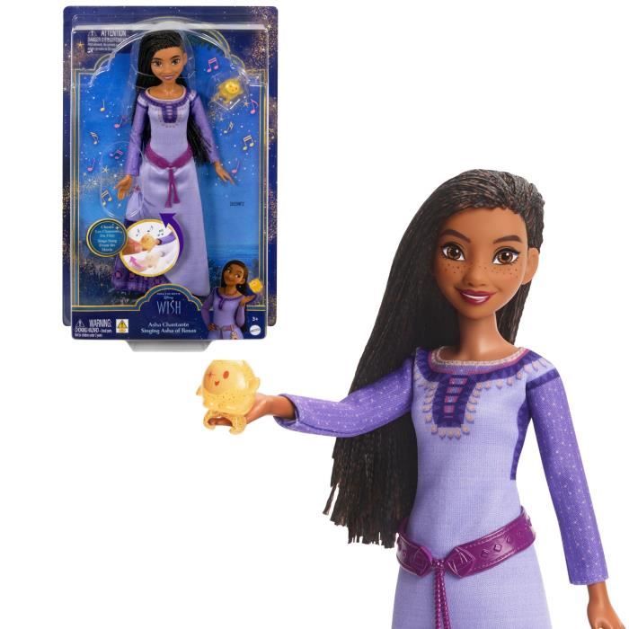 POUPEE ASHA CHANTANTE - MATTEL - HVX69