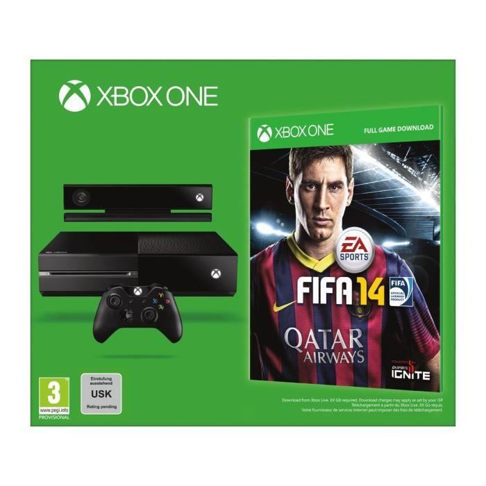 Destockage Console Xbox One + FIFA 14 - Console Xbox One Au.