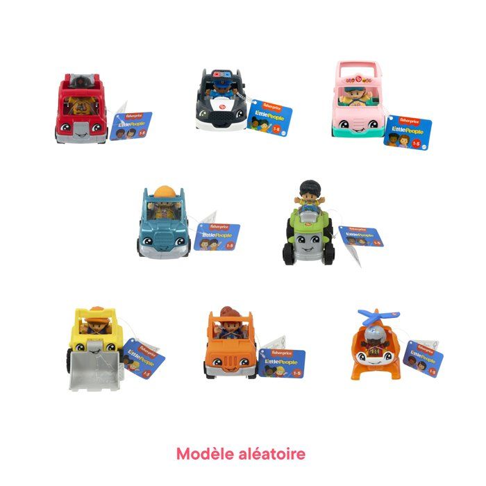Fisher Price Assortiment De Véhicules Little People Avec Personnage - vue 2