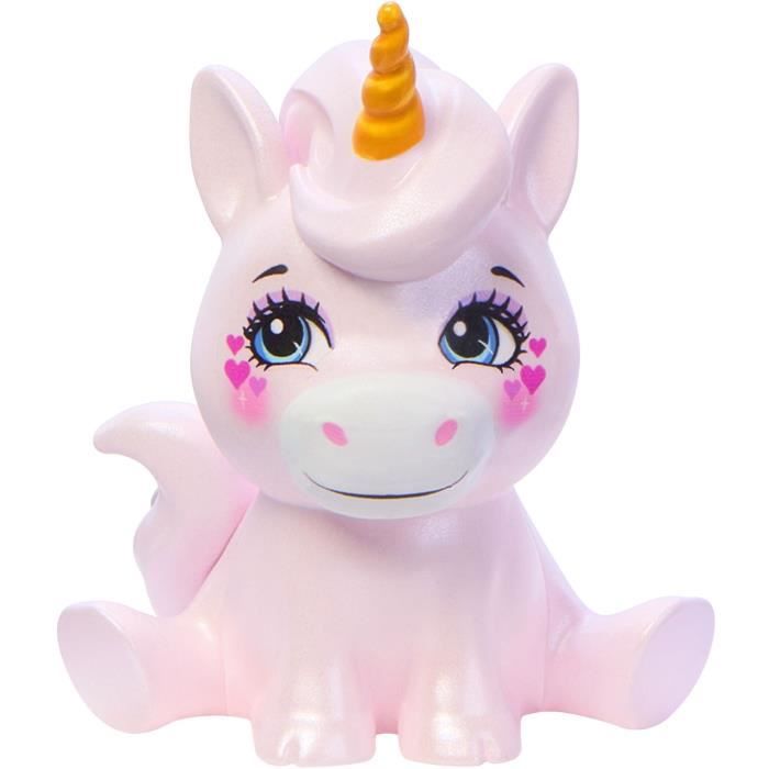 Enchantimals Sunshine Beach-Ulia Licorne et figurine-poupée HRX84