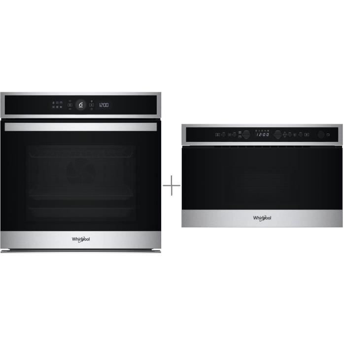 WHIRLPOOL Four pyrolyse 73 6e sens inox WOI4IS8PM0XAF - vue 6