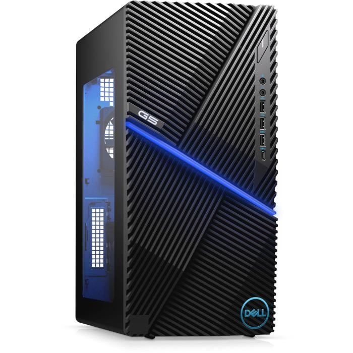Vente Ordinateur de bureau Unité Centrale Gamer - DELL G5 Tower Inspiron 5090 - Intel Core i7-9700 - RAM 8Go - 512Go SSD - GTX 1660 Ti 6Go - Windows 10 - Noir pas cher Vente Ordinateur de bureau Unité Centrale Gamer - DELL G5 Tower Inspiron 5090 - Intel Core i7-9700 - RAM 8Go - 512Go SSD - GTX 1660 Ti 6Go - Windows 10 - Noir pas cher