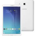 SAMSUNG Tablette Tactile Galaxy Tab E 3G 8 Bl - 9,6 pouces WXGA - RAM 1,5Go - Quad Core 1,3 GHz - Stockage 8Go - Blanc-0