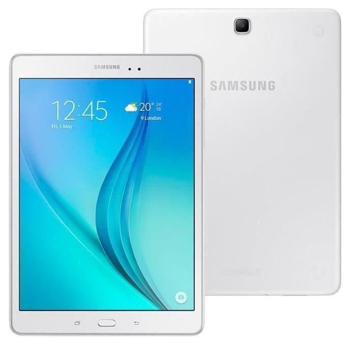 SAMSUNG Tablette Tactile Galaxy Tab E 8 Bl - 9,6 pouces WXGA - RAM 1,5Go -  Android 4.4 - Quad Core - Stockage 8Go - Blanc - Cdiscount Informatique