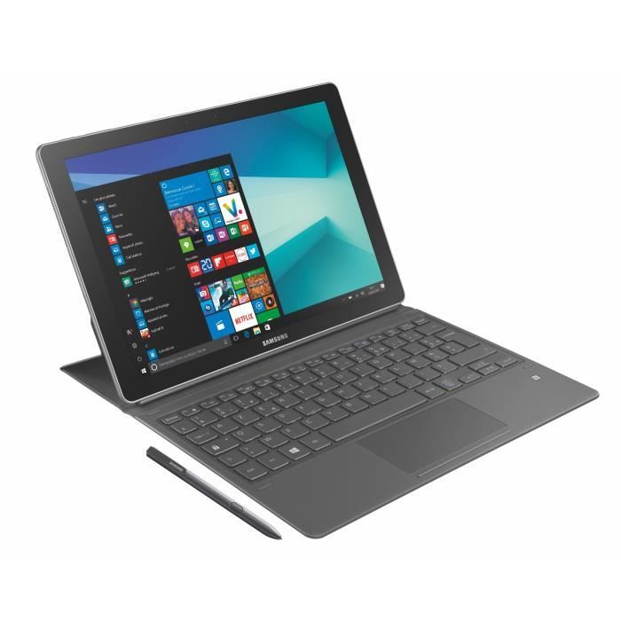 SAMSUNG 2 en 1 Galaxy Book - 12 pouces FHD+ - RAM 4Go - Intel Core