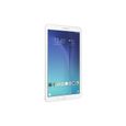 SAMSUNG Tablette Tactile Galaxy Tab E 3G 8 Bl - 9,6 pouces WXGA - RAM 1,5Go - Quad Core 1,3 GHz - Stockage 8Go - Blanc-1