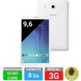 SAMSUNG Tablette Tactile Galaxy Tab E 3G 8 Bl - 9,6 pouces WXGA - RAM 1,5Go - Quad Core 1,3 GHz - Stockage 8Go - Blanc-8