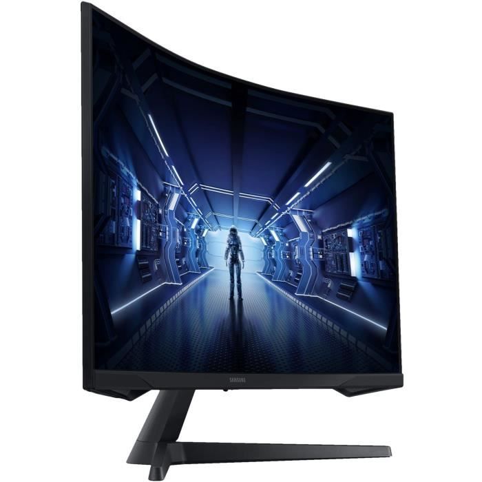 Ecran PC Incurvé - SAMSUNG LS32C390EAUXEN - 32 FHD - Dalle VA - 4 ms -  75Hz - AMD Freesync - Cdiscount Informatique