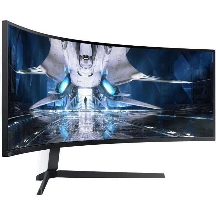 Ecran PC Gamer Incurve SAMSUNG ODYSSEY NEO G9 LS49AG950NUXEN 49 DWQHD Dalle VA 1ms 240Hz FreeSync Premium Pro
