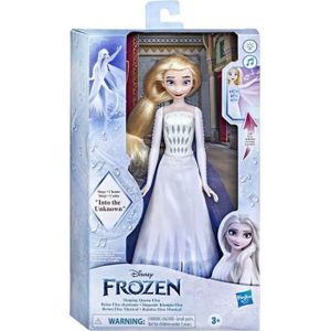 EMIN Elsa Costume de Reine des Neiges 2 Elsa Robe Fille Enfant Princesse Reine Elsa 2 Costume de Noël 