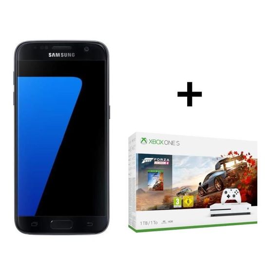 Samsung Galaxy S7 Noir + Xbox One S 1 To Forza Horizon 4