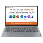 PC portable LENOVO IdeaPad Slim 3 15IAN8 | Windows 11 - 15" FHD - Intel N100 - RAM 4 Go - SSD 128 Go - AZERTY