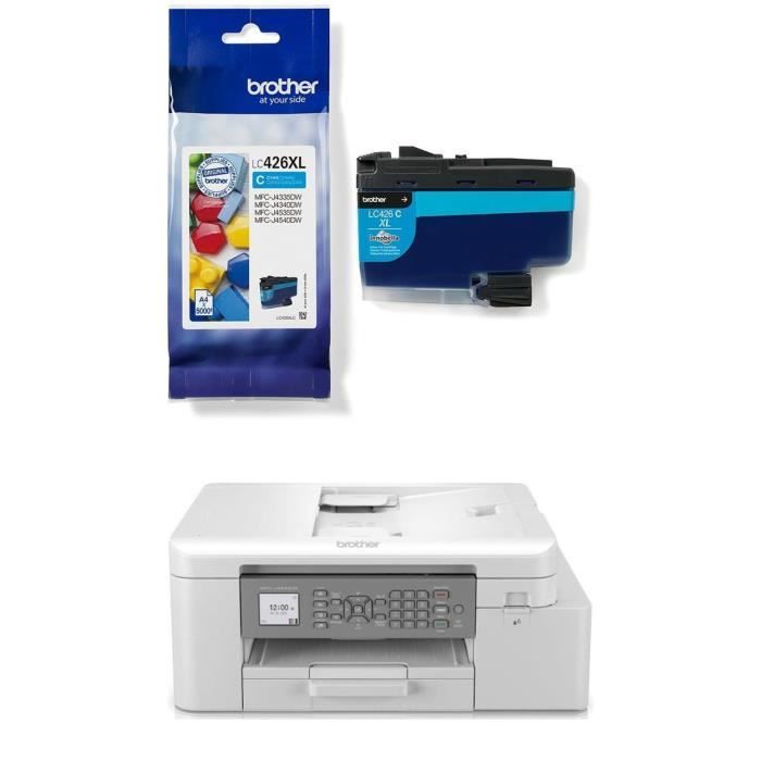 Brother MFC-J4340DW Stampante A4 Multifunzione – Espositore Con Cavo E Cartucce