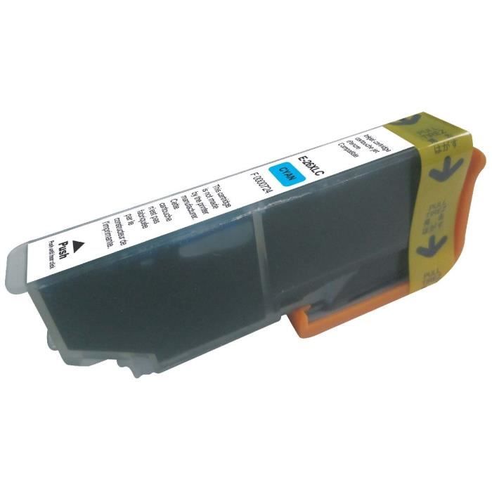 Compatible - Cartouche dencre Cyan - EPSON T2632XL