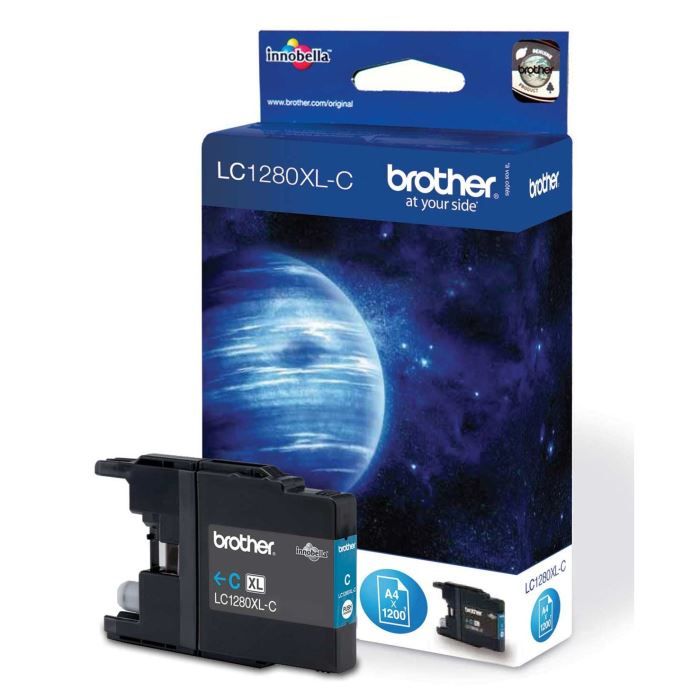 Brother LC1280XL Cartouche d'encre cyan - vue 6