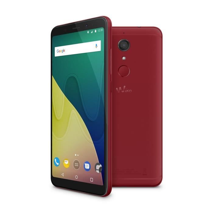 Vente Téléphone portable Wiko View XL Cherry Red pas cher Vente Téléphone portable Wiko View XL Cherry Red pas cher