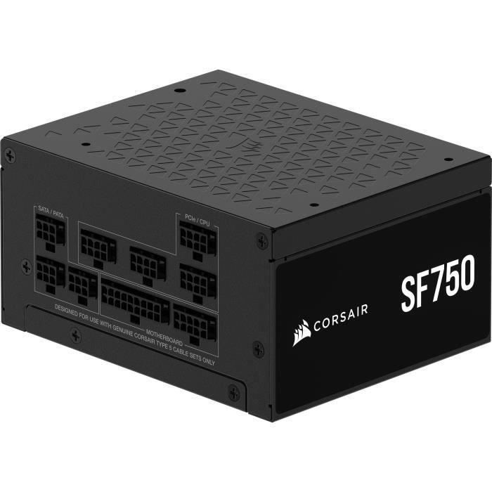 Alimentation Modulaire Sfx - Corsair - Sf Series Sf750 - 80 Plus Platinum